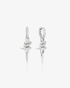 Entwined Drop Earrings
