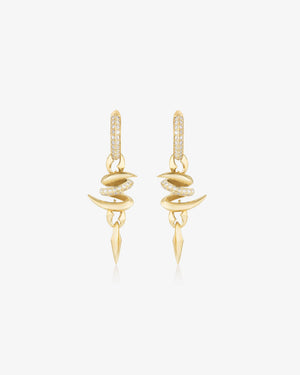 Entwined Drop Earrings