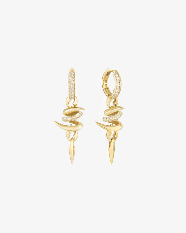 Entwined Drop Earrings