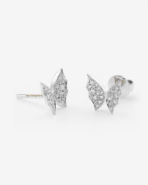 Pavé Stud Earrings