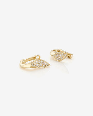 Pavé Cuff Earrings