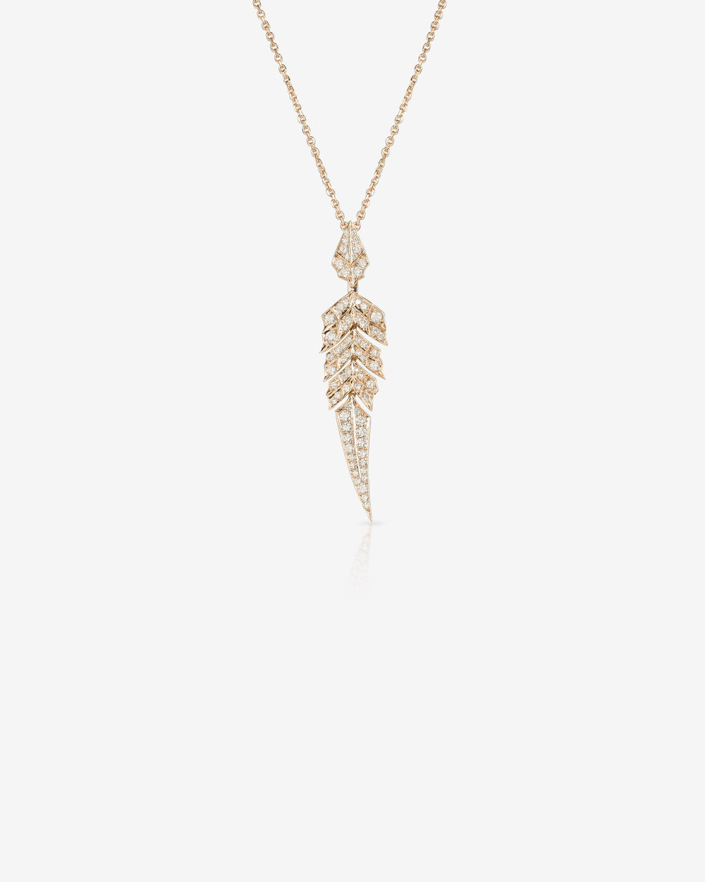 Tail Feather Drop Pendant