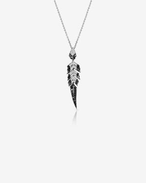 Tail Feather Drop Pendant