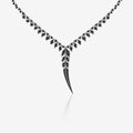 Tail Feather Drop Necklace