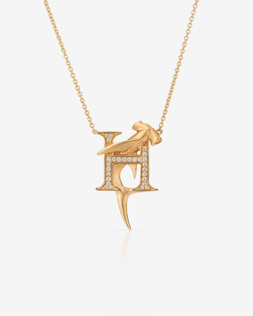 H is for Hammerhead Shark Necklace