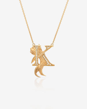 K is for Koi Carp Necklace
