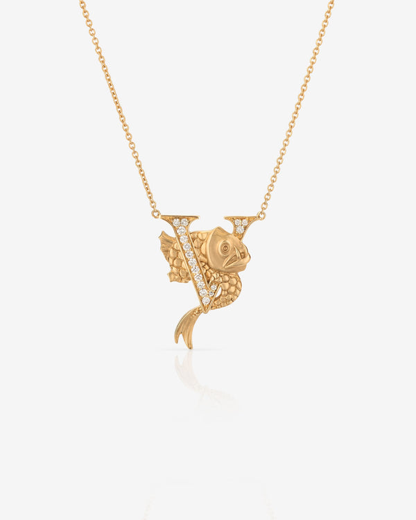 V is for Viperfish Necklace