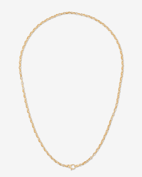 24" Classic Medium Link Gold Chain