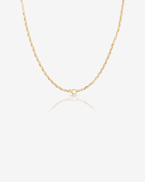 24" Classic Medium Link Gold Chain