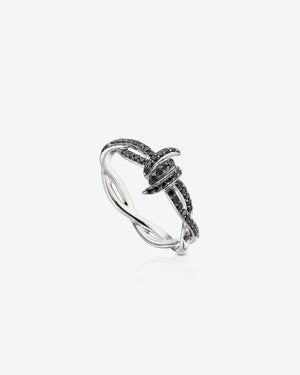 Forget Me Knot Stack Ring