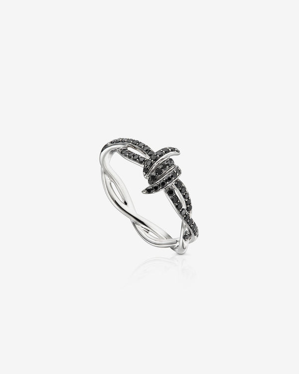 Forget Me Knot Stack Ring