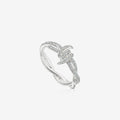 Forget Me Knot Stack Ring