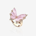 Crystal Haze Small Cocktail Ring