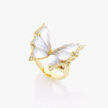 Crystal Haze Small Cocktail Ring