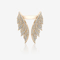 Open Tail Feather Ring