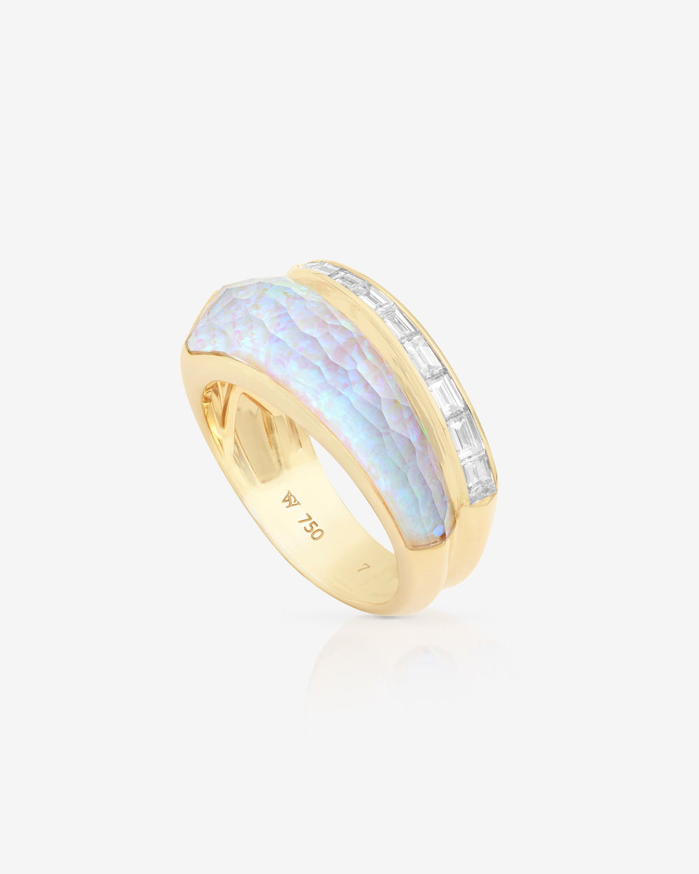 Crystal Haze Cocktail Ring