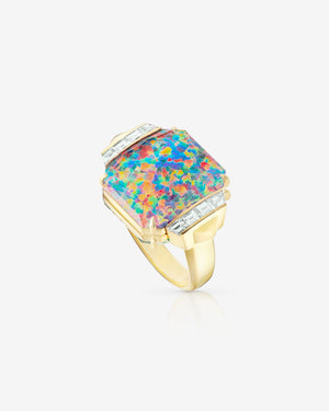 Crystal Haze Twister Ring