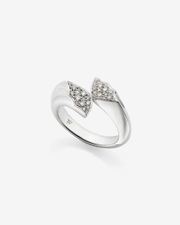 Pavé Split Wing Band