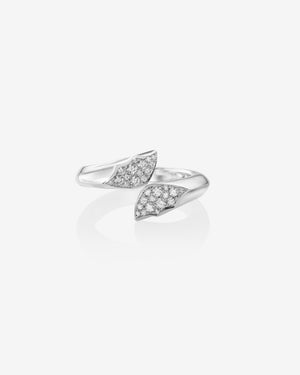 Pavé Split Wing Band