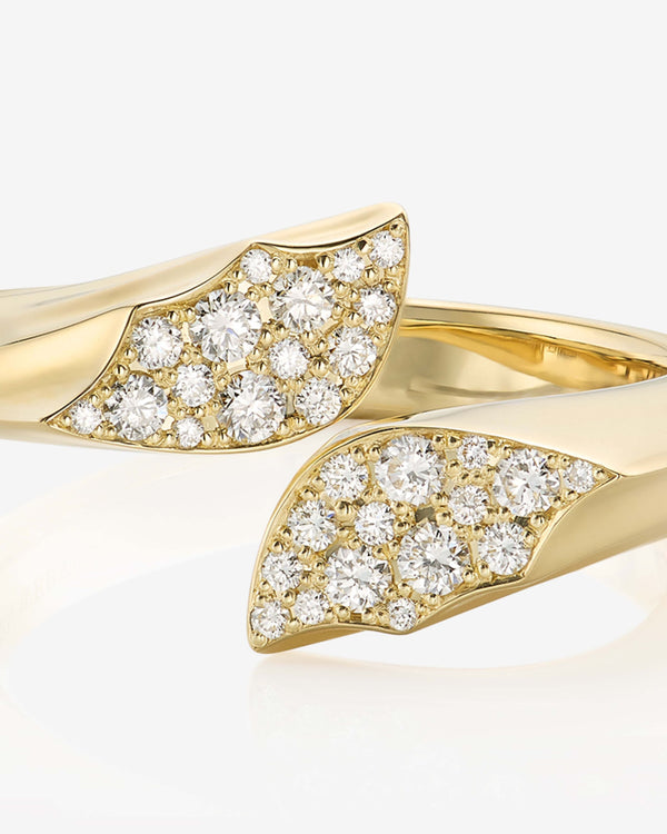 Pavé Split Wing Band