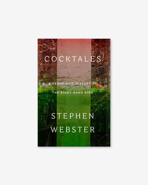 Front view of Cocktales Book showing cover design