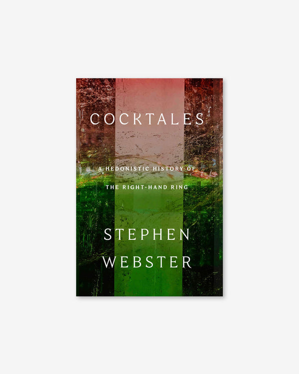 Front view of Cocktales Book showing cover design