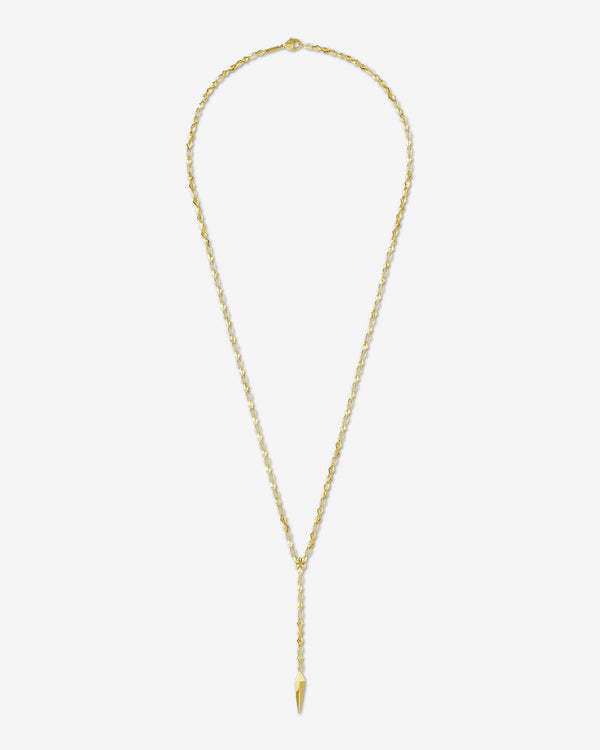 Men’s 18 ct yellow gold Thorn Dagger Pendant by Stephen Webster with iconic thorn motif and drop design