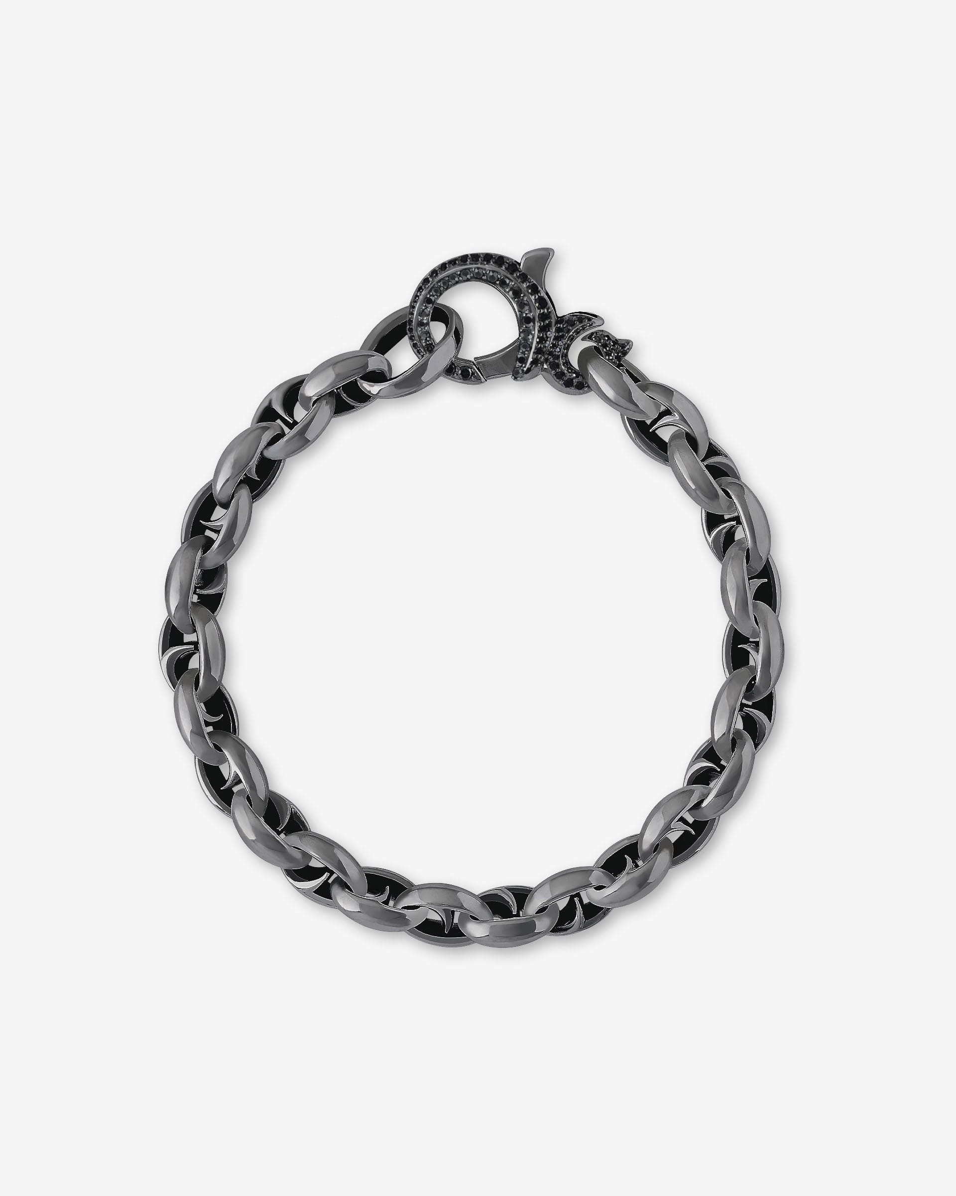 8.5mm Link Bracelet in Sterling Silver | Stephen Webster