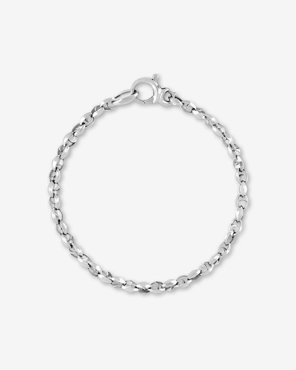 Men’s sterling silver Thorn Classic 7 mm link bracelet by Stephen Webster with iconic thorn-inspired design