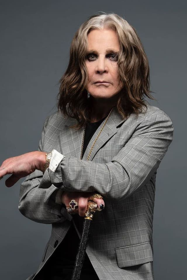 Ozzy Osbourne wearing bespoke Stephen Webster Sex & Drugs & Rock & Roll Ring
