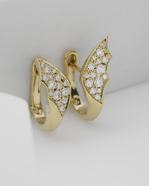 Pavé Cuff Earrings