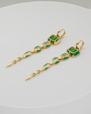 Interlock Chain Earrings