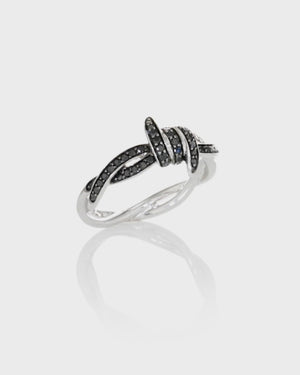 Forget Me Knot Stack Ring