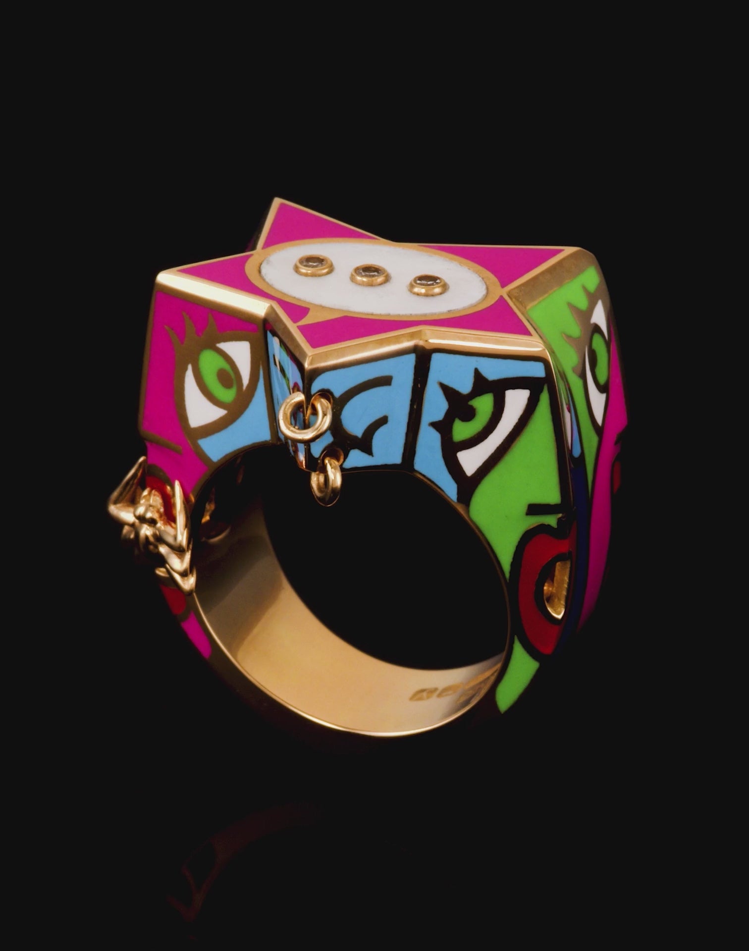 Gossip Ring - 18K Yellow Gold | Stephen Webster