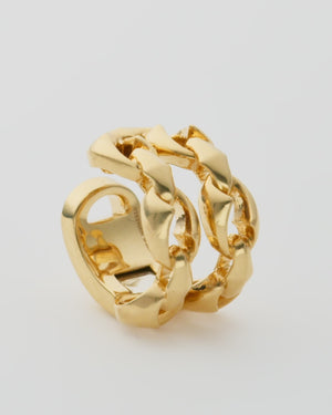 Interlock Twin Ear Cuff