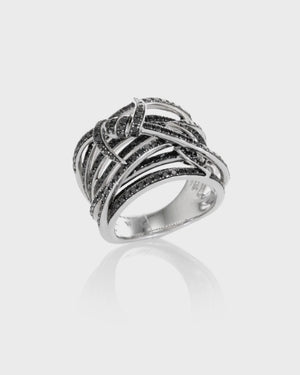 Forget Me Knot Bandeau Ring