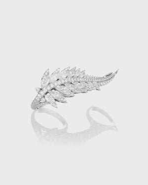 Plumage Three Finger Ring