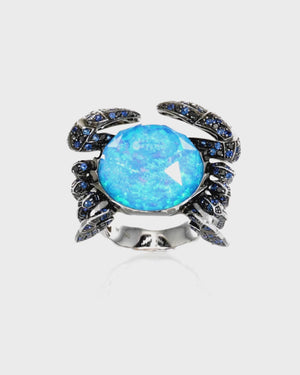Jewels Verne Crab Crystal Haze Ring