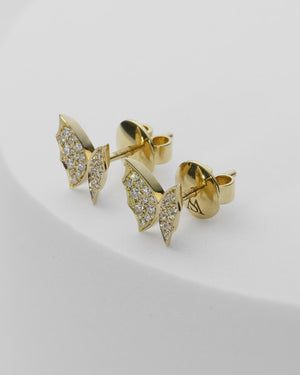 Pavé Stud Earrings
