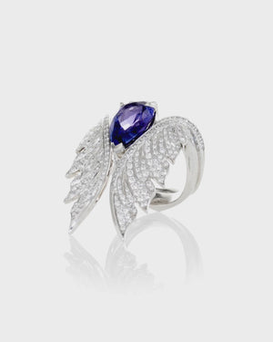 Pear Inner Cocktail Ring