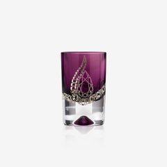 Rattlesnake Amethyst Shot Glass