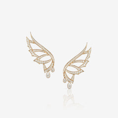 Open Plume Ear Cuffs