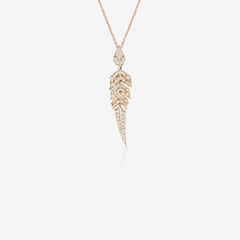 Tail Feather Drop Pendant
