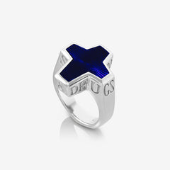 Sex & Drugs & Rock & Roll Enamel Ring