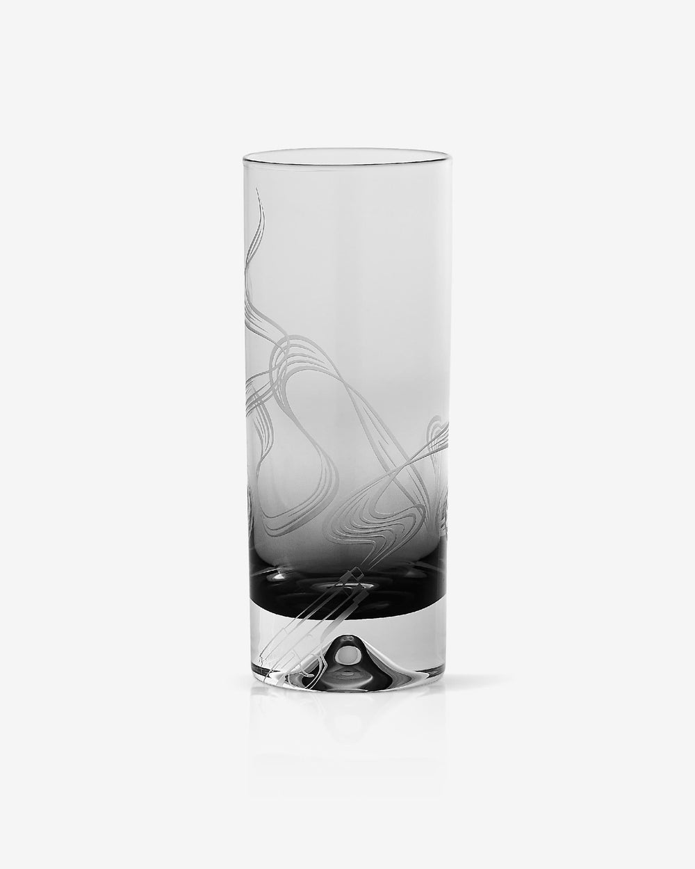 Smoking Gun Highball Glass crystal tall drink glass