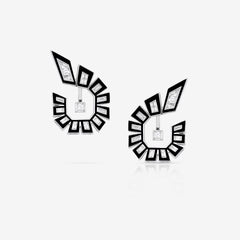 Shattered Hoop Earrings