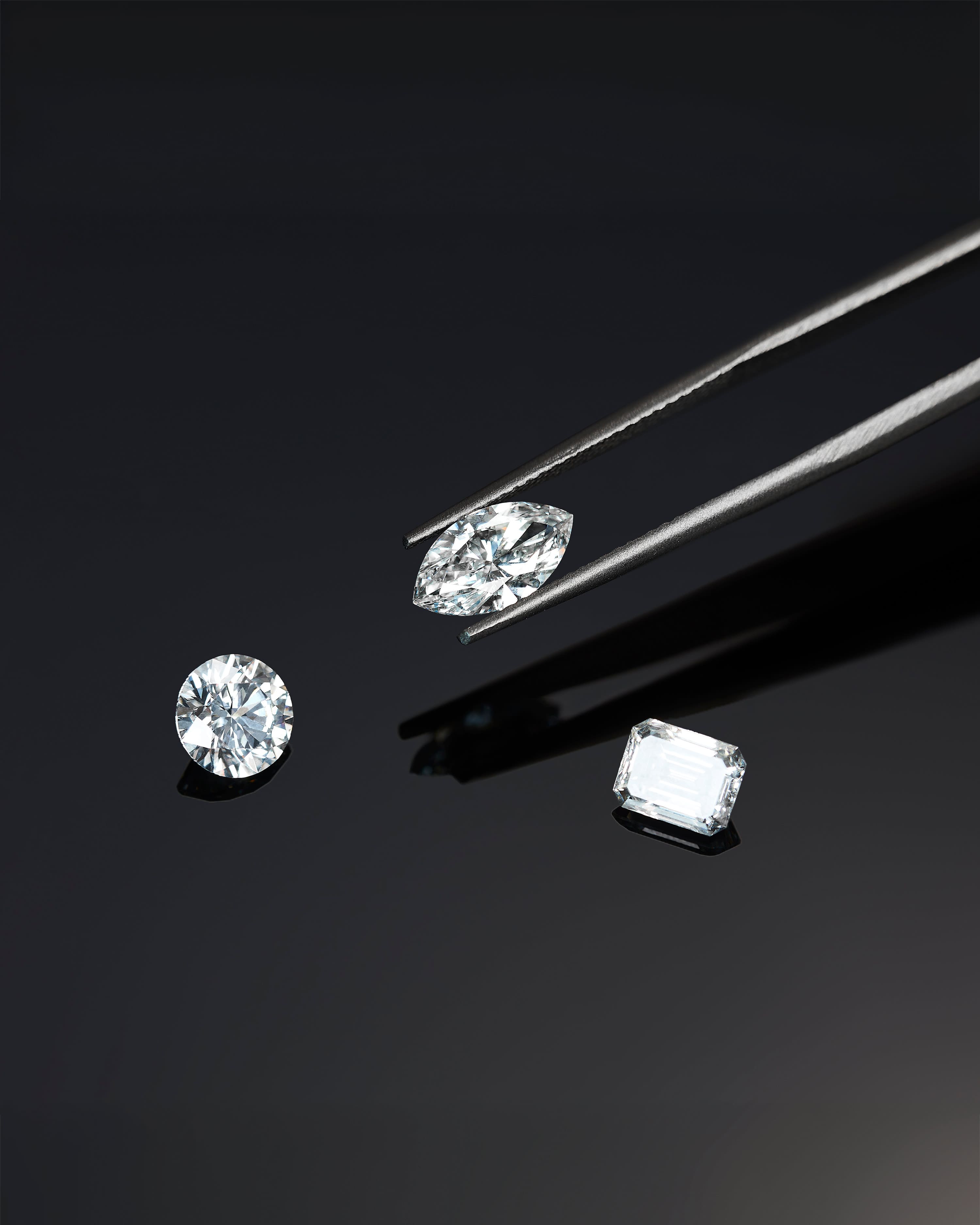 Engagement ring cut and shape advice — brilliant, pear, marquise cut diamonds explained