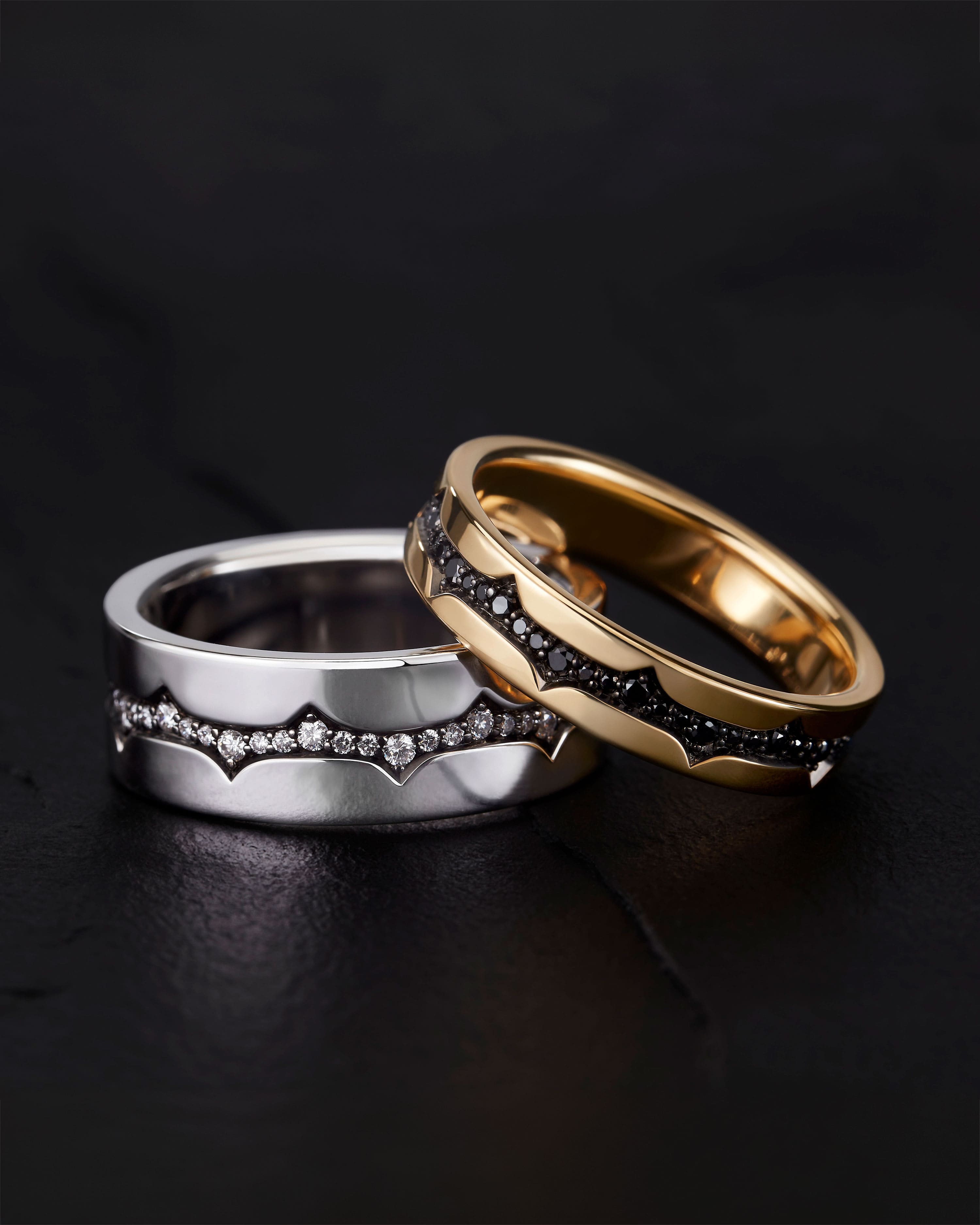 Engagement ring metal selection — gold vs platinum guidance by Stephen Webster