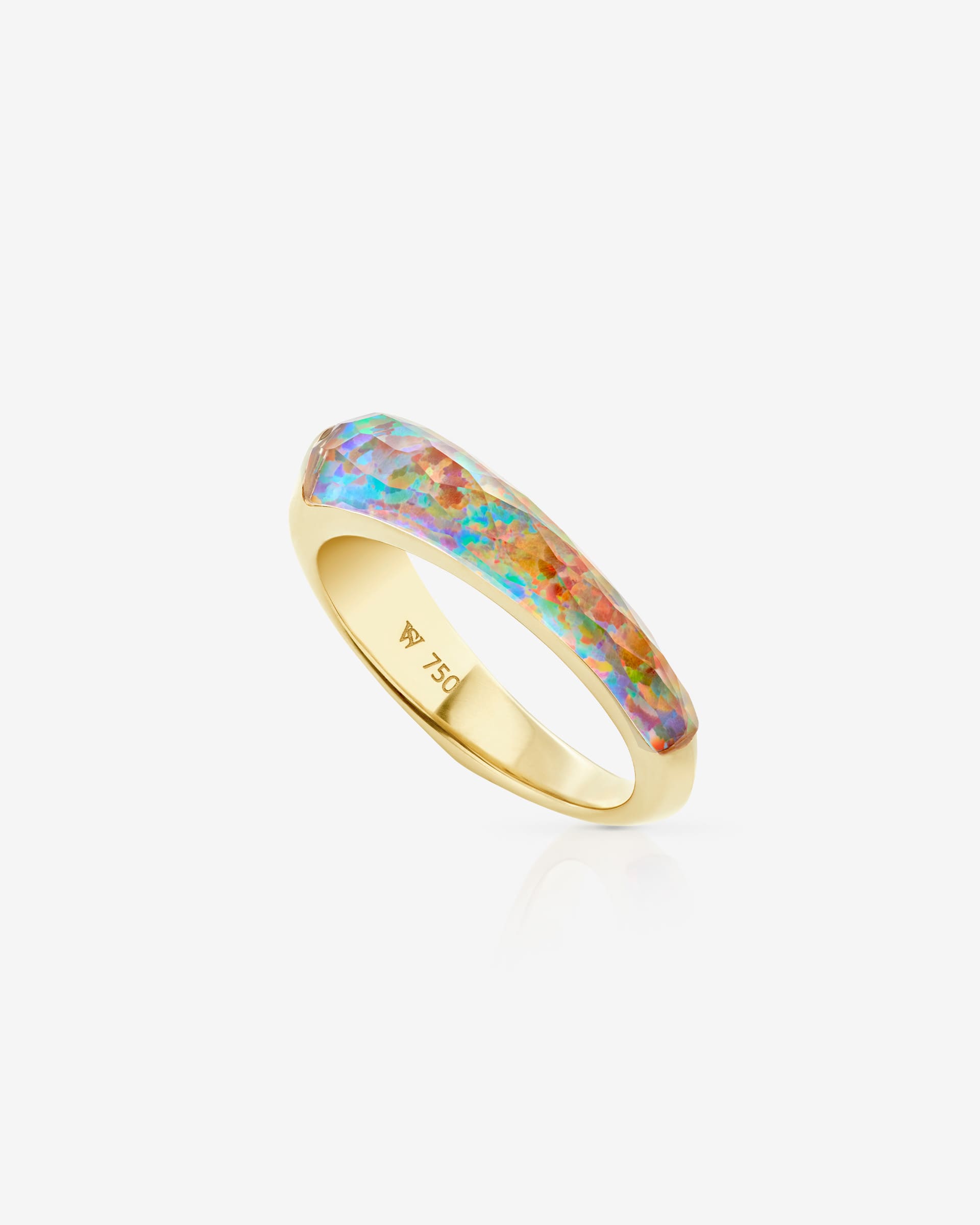 Slim Stack Ring in 18K Yellow Gold | Stephen Webster