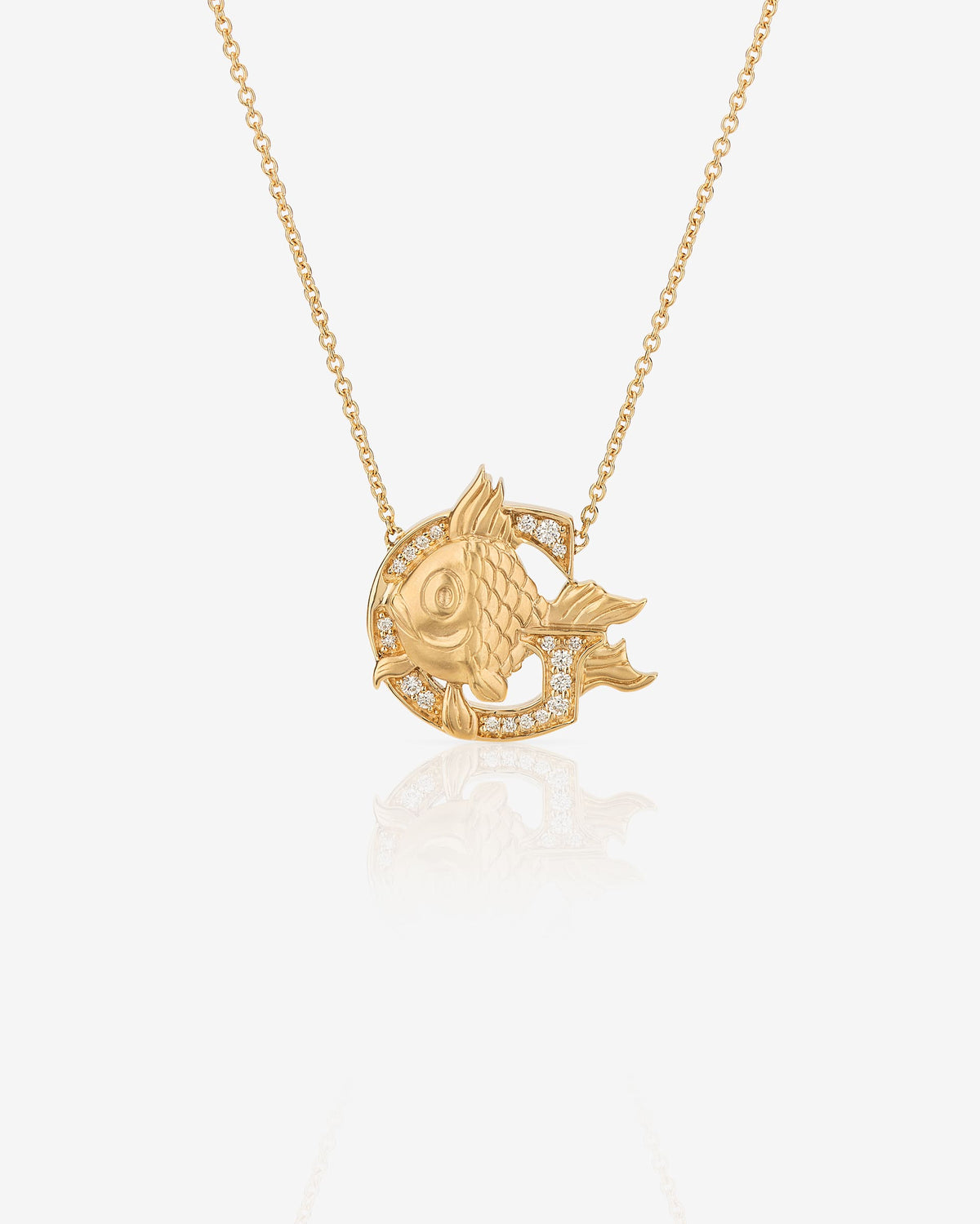 G is Goldfish Necklace